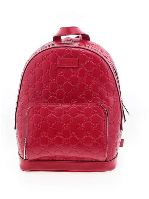 gucci backpack used|pre owned Gucci bag.